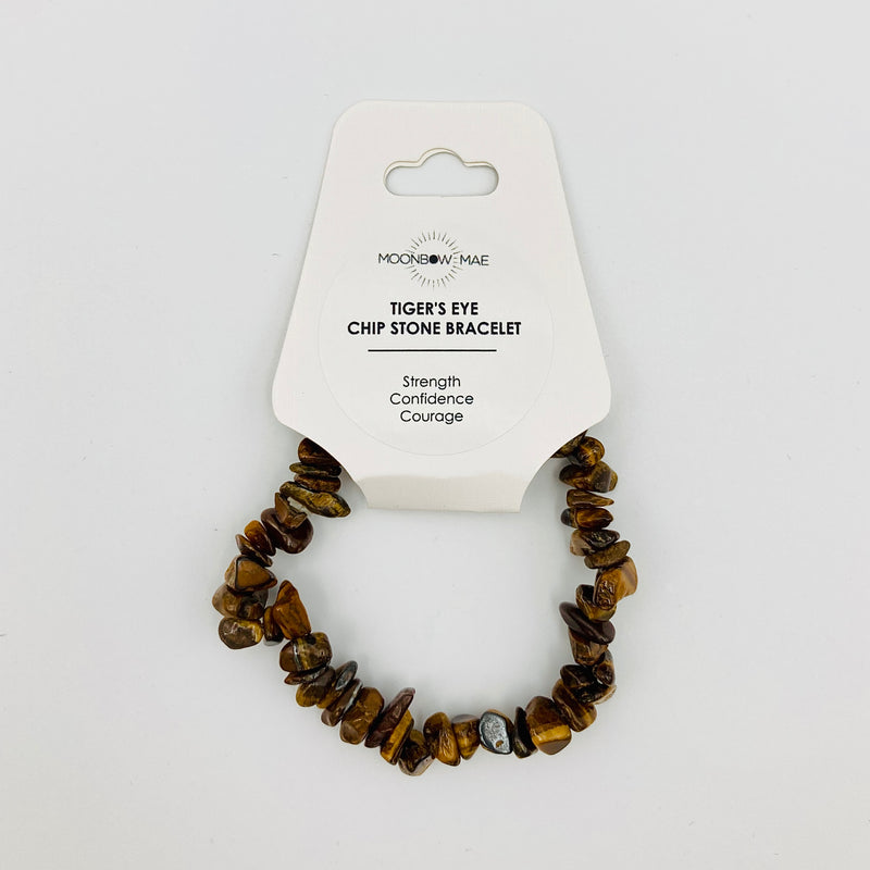 TIGER'S EYE CHIPSTONE BRACELET