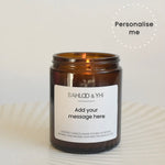 Add Any Message Gift Candle | 40 hrs Burn time