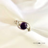 Moonbow Mae 925 Amethyst Wire Wrapped Ring
