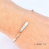 Moonbow Mae Hammered 925 Sterling Silver Cuff