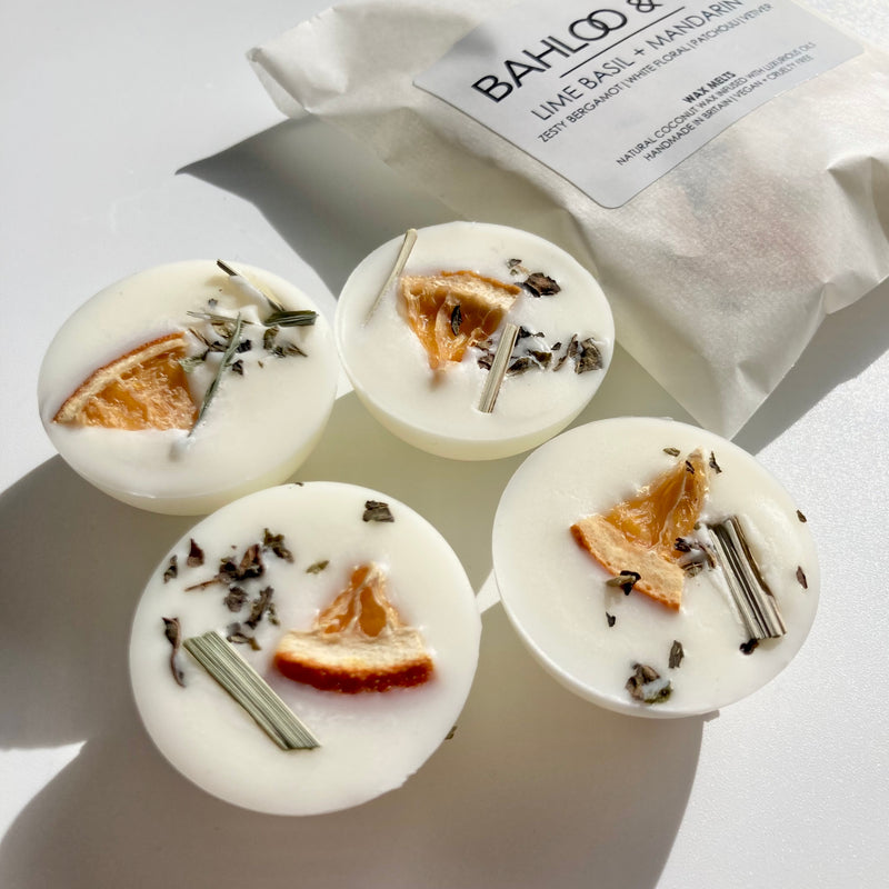 LIME BASIL + MANDARIN | Wax Melts