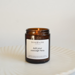 Add Any Message Gift Candle | 40 hrs Burn time