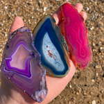 CRYSTAL | DYED AGATE SLICES
