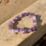 AMETHYST CHIPSTONE BRACELET