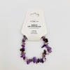 AMETHYST CHIPSTONE BRACELET