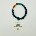 ELEPHANT CHAKRA LAVA ROCK BRACELET