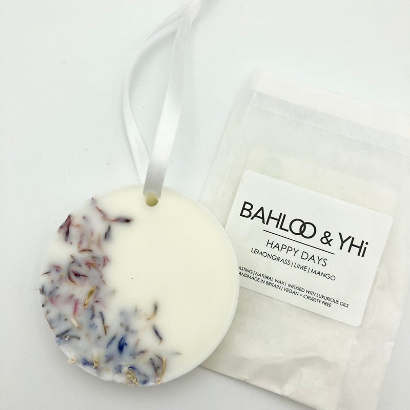 HAPPY DAYS | BOTANICAL SCENTED WAX HANGER