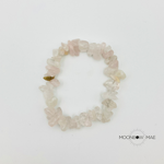 ROSE QUARTZ CHIPSTONE BRACELET
