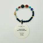 SOLAR SYSTEM LAVA ROCK BRACELET